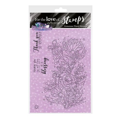 Hunkydory Gemstone Floral Shimmer For the Love of Stamps