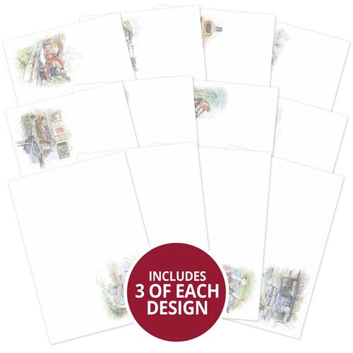 Hunkydory Hobbies for Him Luxury Card Inserts