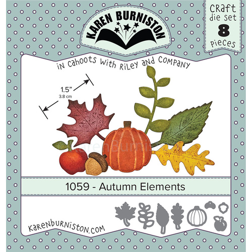 Karen Burniston Autumn Elements Die