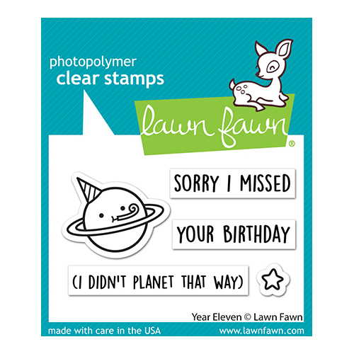 Lawn Fawn Year Eleven Stamp