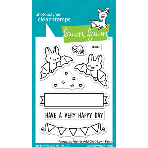Lawn Fawn Fangtastic Friends Add-on Stamp