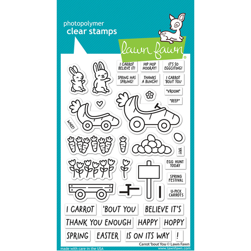 Lawn Fawn Carrot 'bout You Stamp