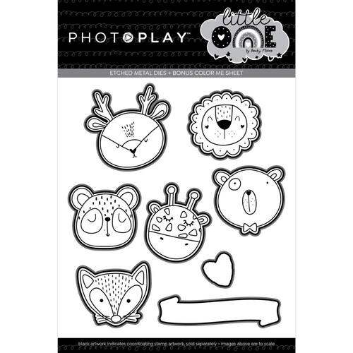 PhotoPlay Paper Little One Animals Etched Die