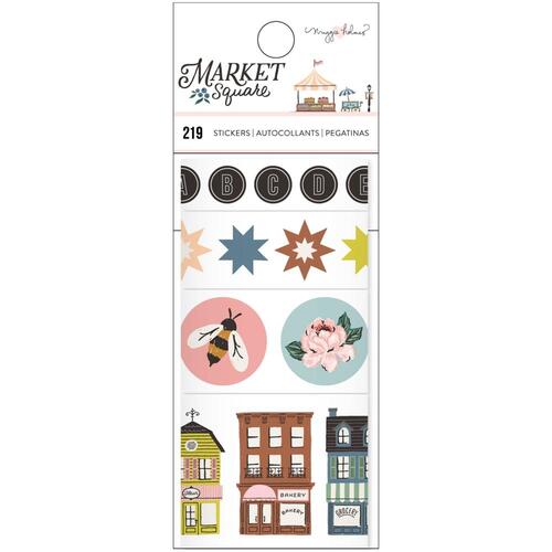 Maggie Holmes Market Square Sticker Rolls