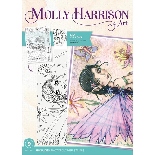 Molly Harrison Stamp Lily of Love