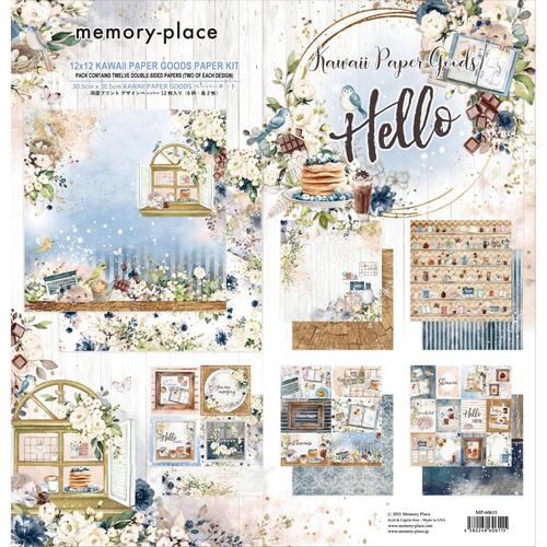 Memory Place Kawaii Paper Goods Hello 12" Collection Pack