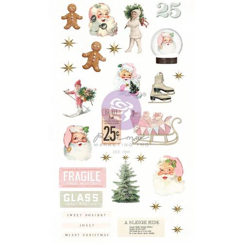 Prima Christmas Market Magical Puffy Stickers