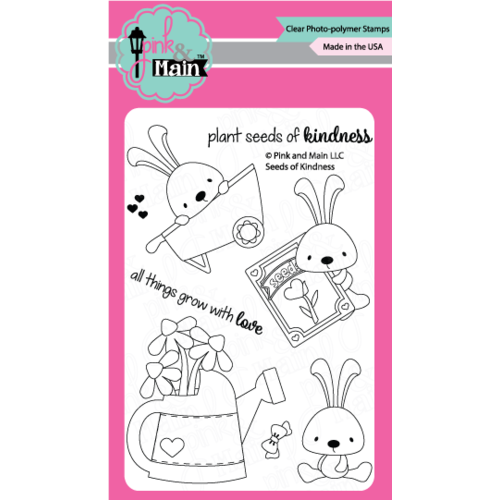 Pink & Main Stamp Set 4x6" Seeds of Kindness
