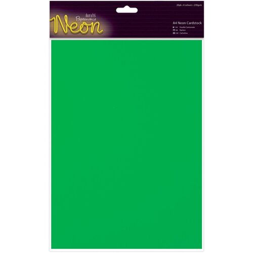Papermania Neon A4 Cardstock