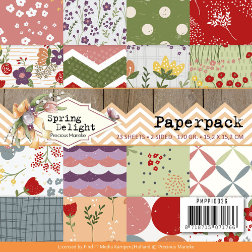 Find It Trading Spring Delight 6" Paperpack