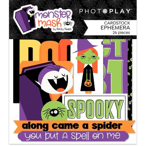 PhotoPlay Monster Mash Ephemera Cardstock Die-Cuts