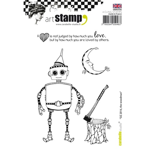 Carabelle Studio Cling Stamp A6 Oz 2016 The Woodman