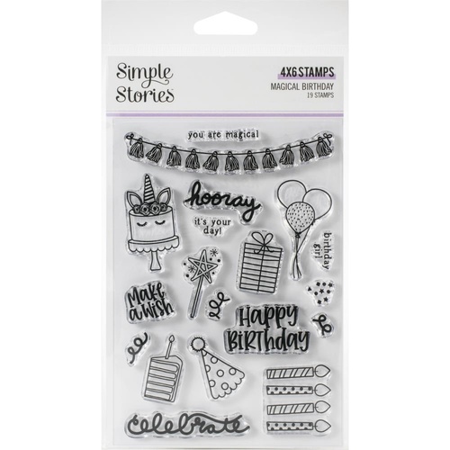 Simple Stories Magical Birthday Stamp