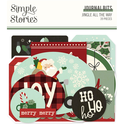 Simple Stories Jingle All the Way Journal Bits Pieces