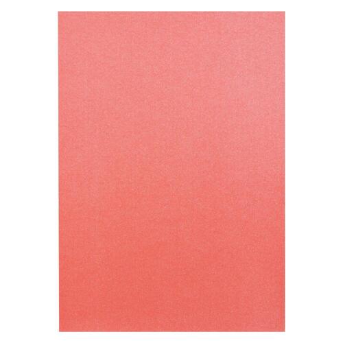 Craft Perfect Coral Luster Pearlescent Cardstock