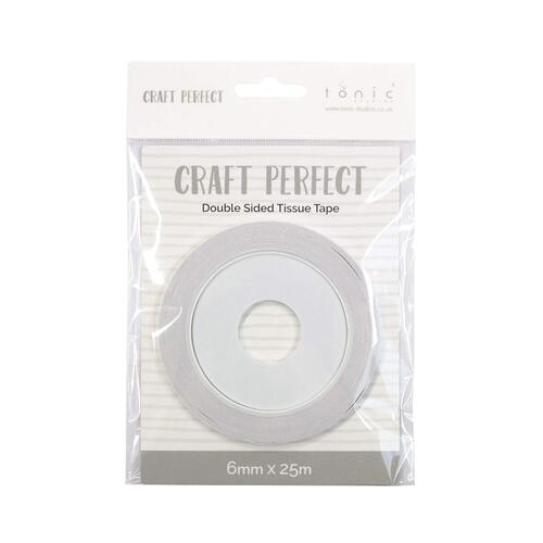 Craft Perfect Double Sided Tissue Tape 6mmx25m