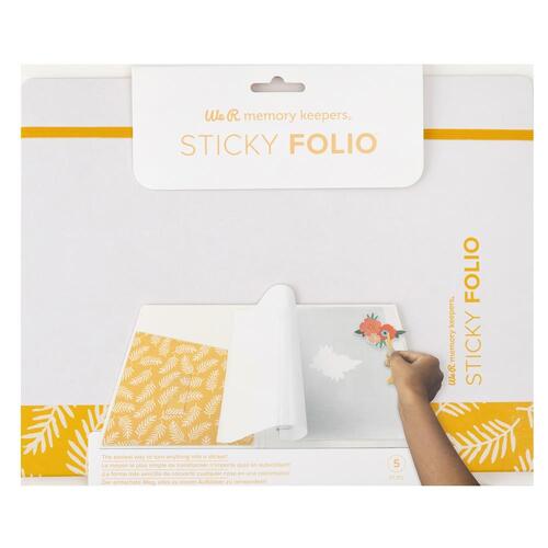 We R Memory Keepers Yellow Sticky Folio