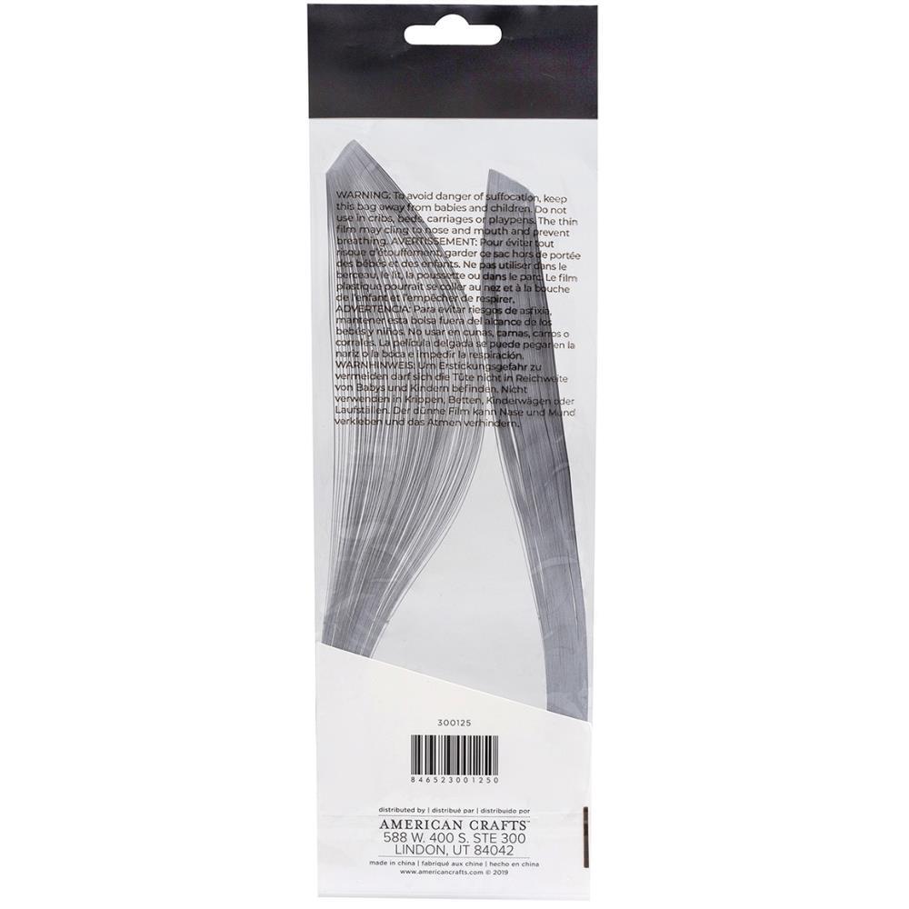 Bazzill Silver Quilling Strips Paper Pack