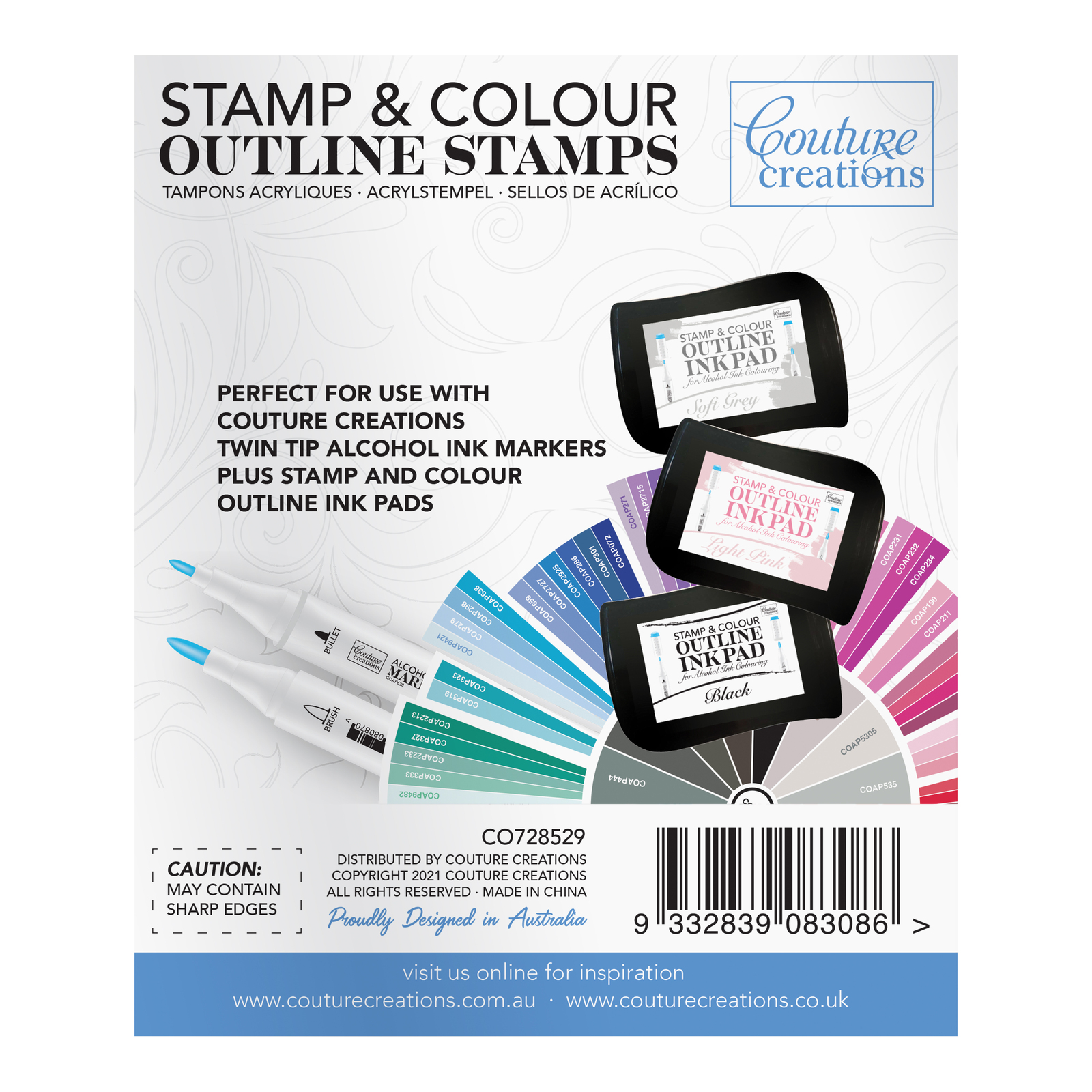 Dina Wakley Media Unmounted Rubber Stamp - Seeing Is Believing [MDR81289] 