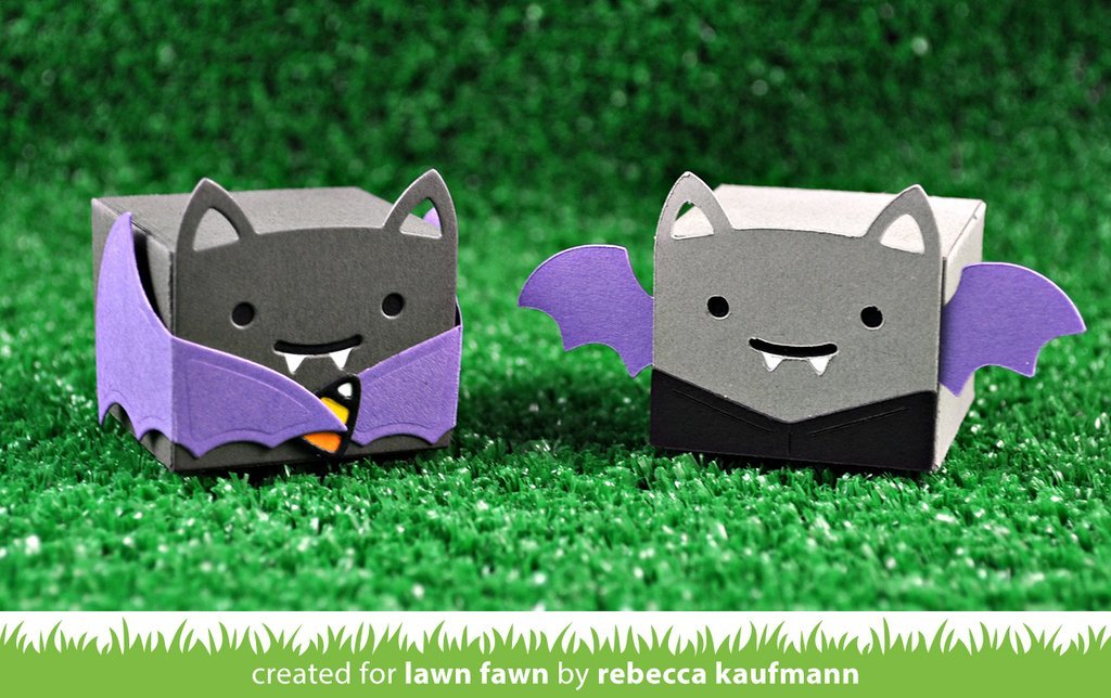 Lawn Fawn Tiny Gift Box Bat Add-On  ̹ ˻
