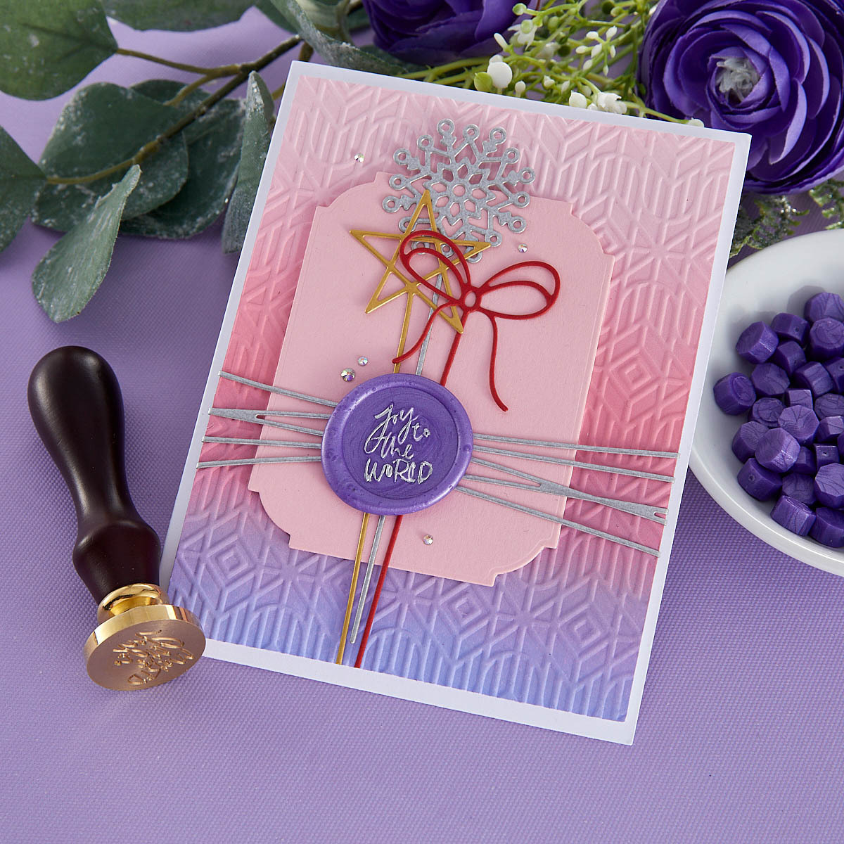 Spellbinders 3 Pack Wax Seal Stamp - Holiday