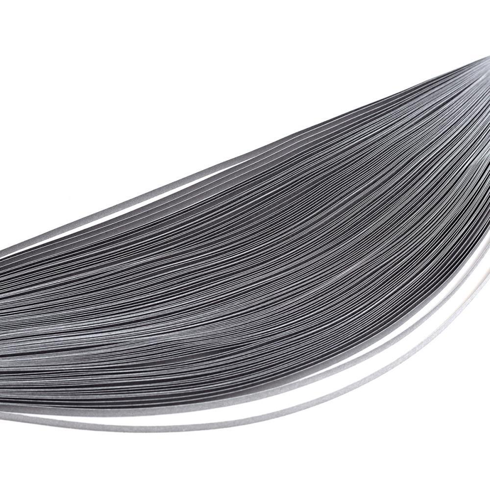 Bazzill Silver Quilling Strips Paper Pack