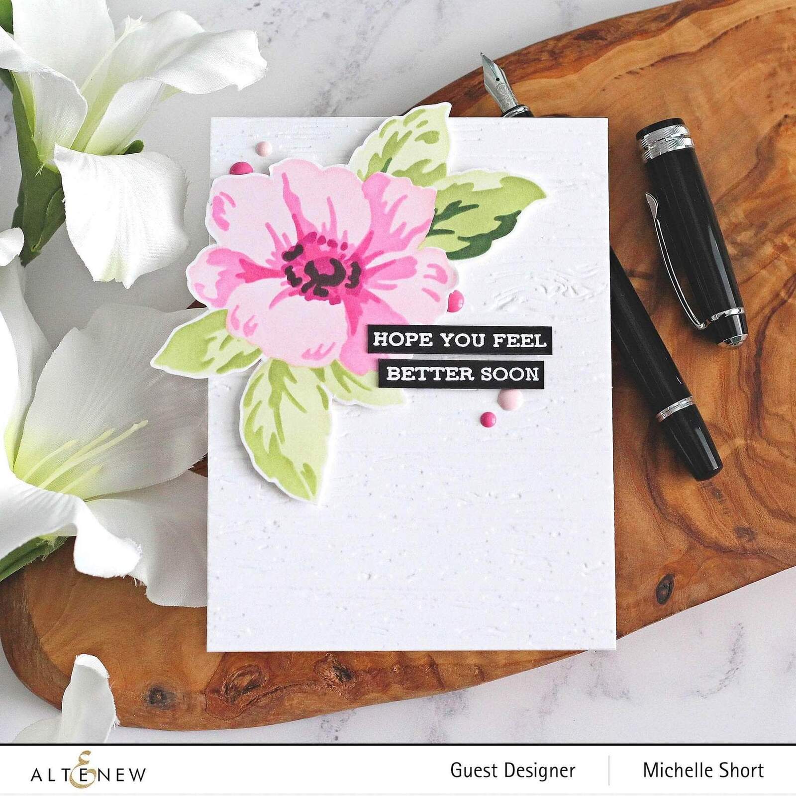 Altenew Deck Planks 3D Embossing Folder