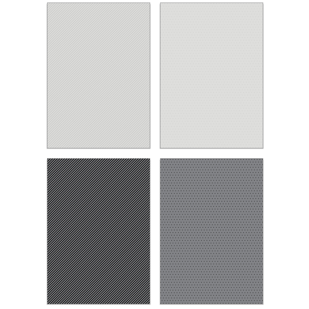 Honey Bee Pinstripes & Polka Dots Holiday Paper Pad 6x8.5 24 Double