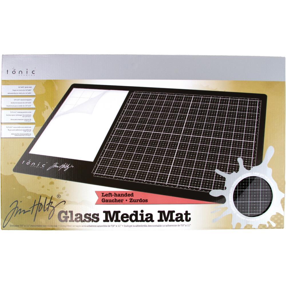 Tonic Studio Glass Media Mat Left Handed by Tim Holtz eBay