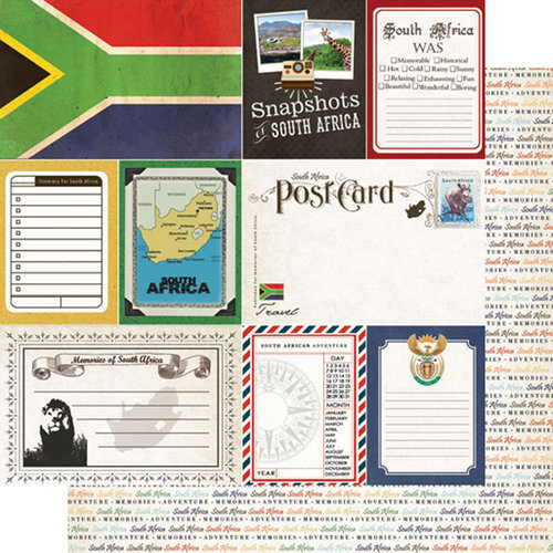 South Africa Journal Paper Scrapbook Customs