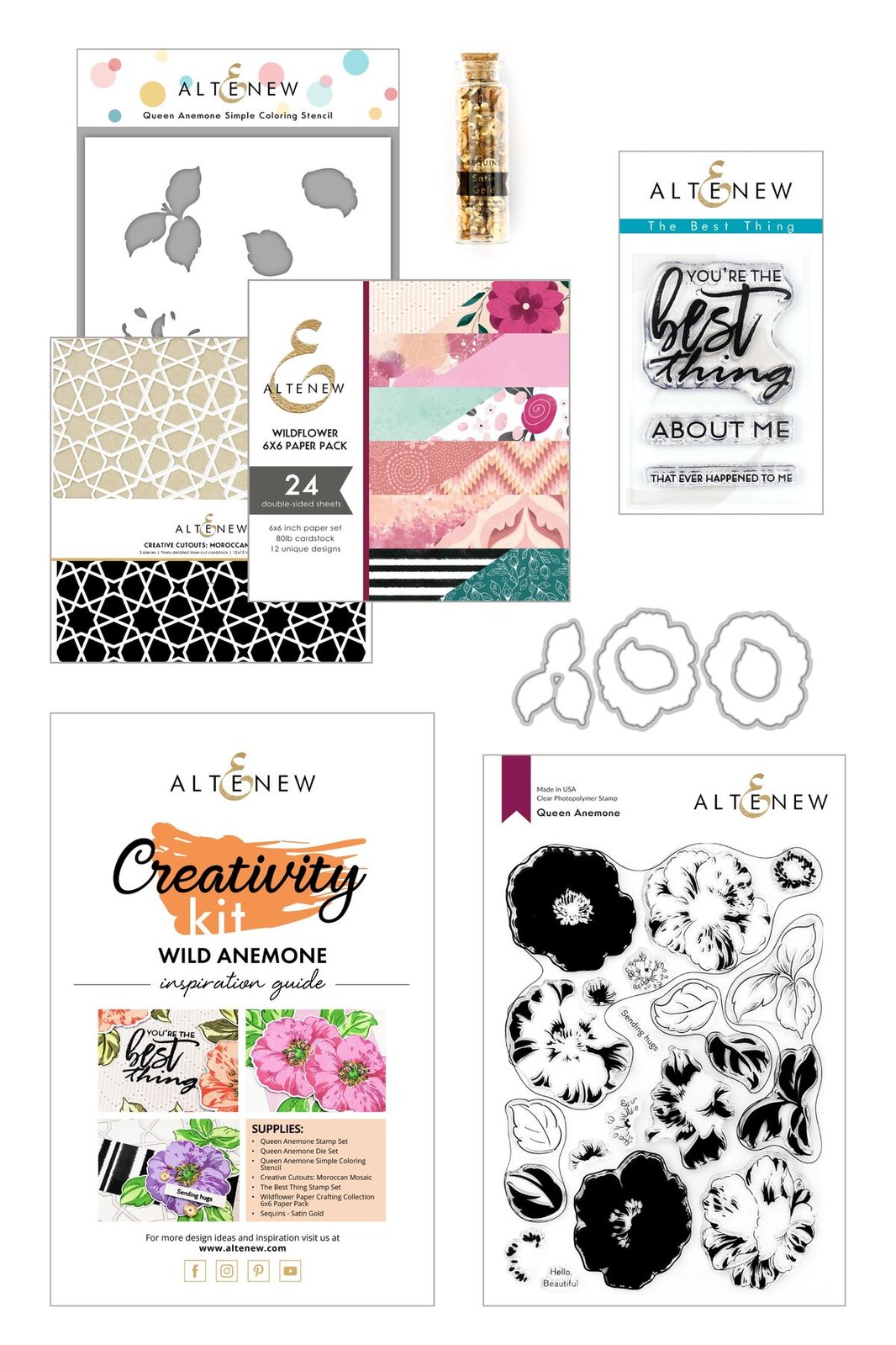 Altenew Wilde Anemone Cardmaking Kit<br>