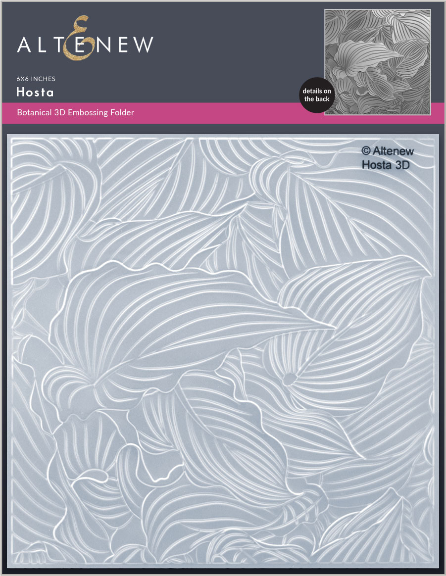 Altenew Hosta 3D Embossing Folder<br>