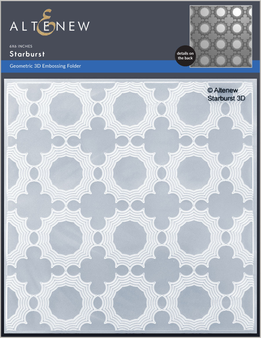 Altenew Starburst 3D Embossing Folder<br>