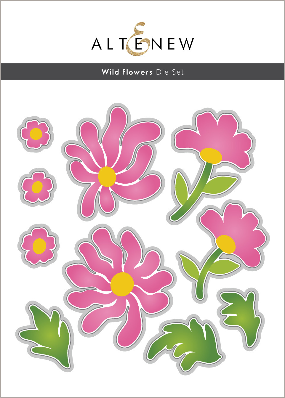 Altenew Wild Flowers Die Set Altenew Wild Flowers Die Set