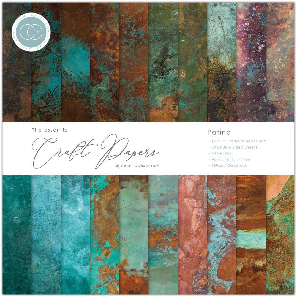 Craft Consortium Patina 12" Paper Pad