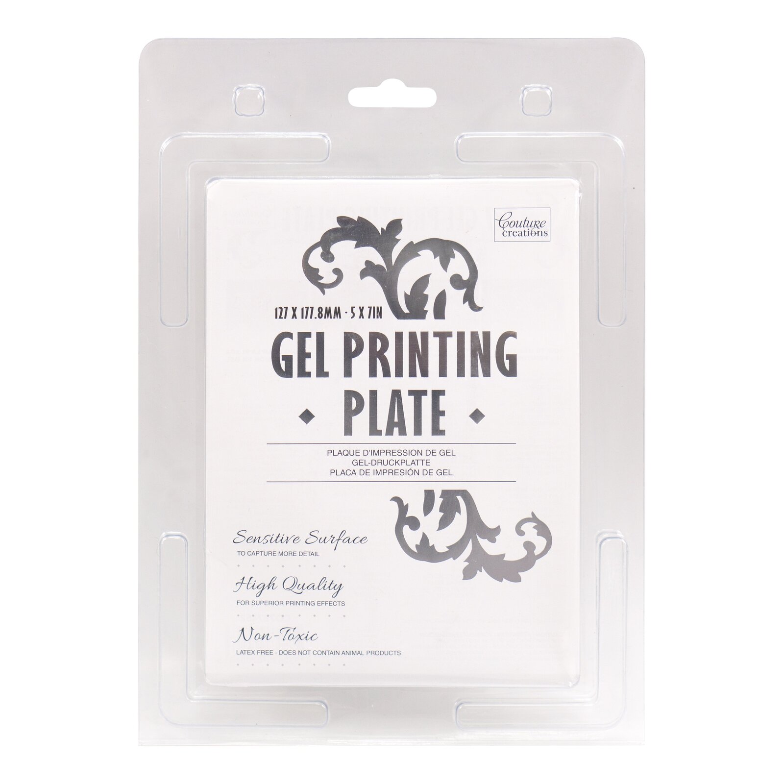 Couture Creations 5x7" Gel Printing Plate