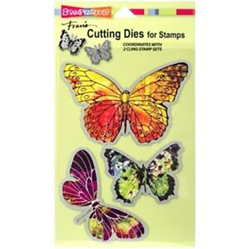 Black Momenta Butterfly Foam Stamp