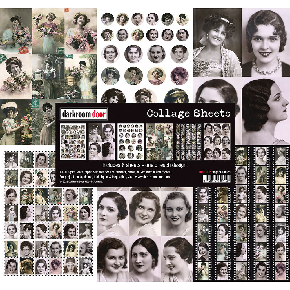 Darkroom Door Elegant Ladies Collage Sheets<br>