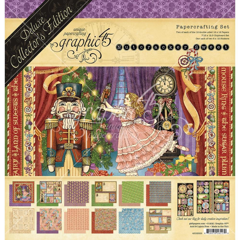 Graphic 45 Nutcracker Sweet Deluxe Collector s Edition Pack