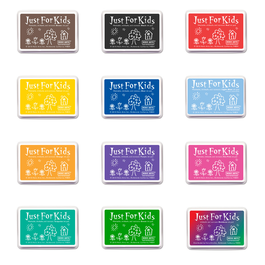 Hero Arts Just For Kids Ink Pad Get Them All Bundle