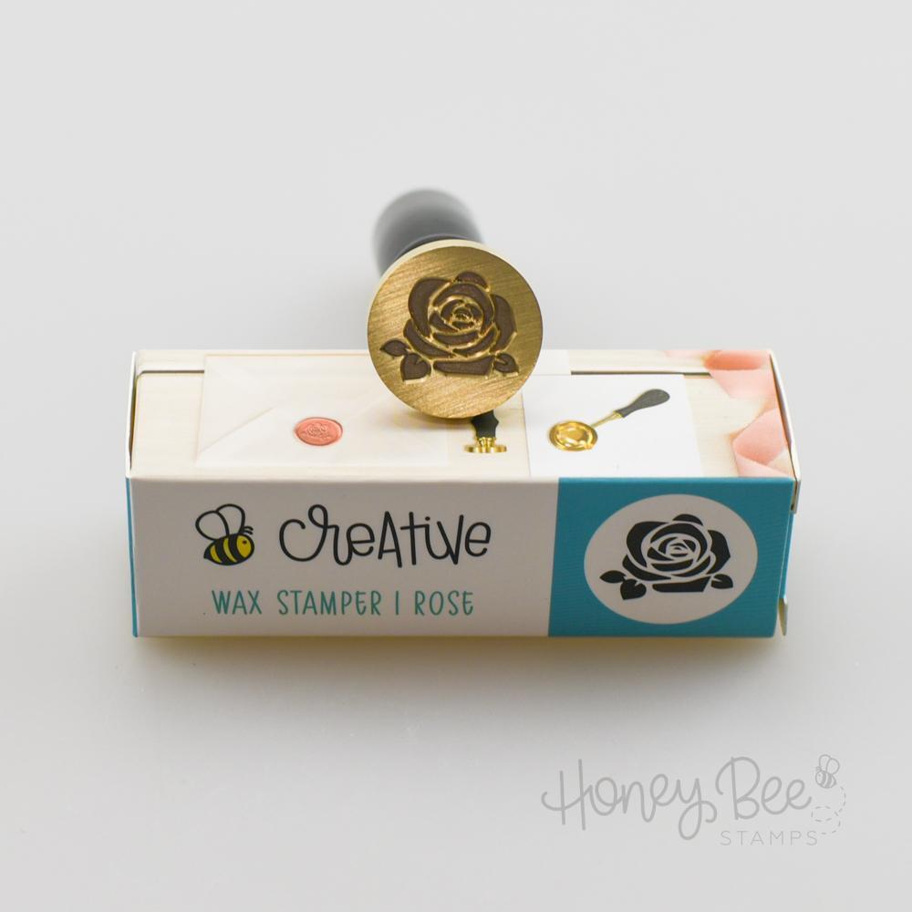 Honey Bee Creative Wax Stamper: Rose