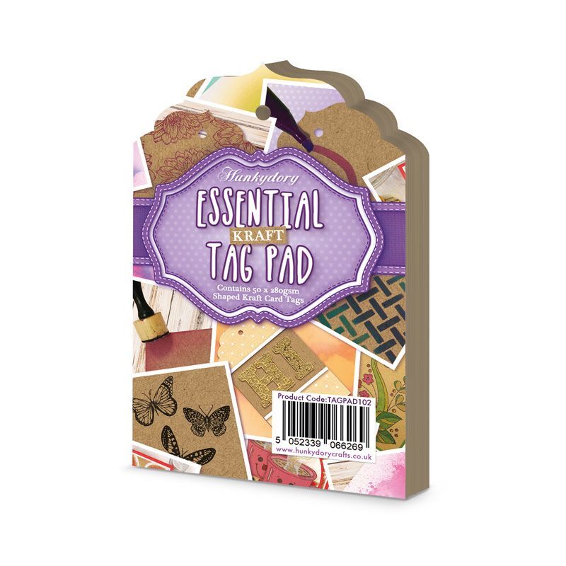 Hunkydory Essential Kraft Tag Pad