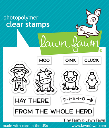 Lawn Fawn Tiny Farm Stamp