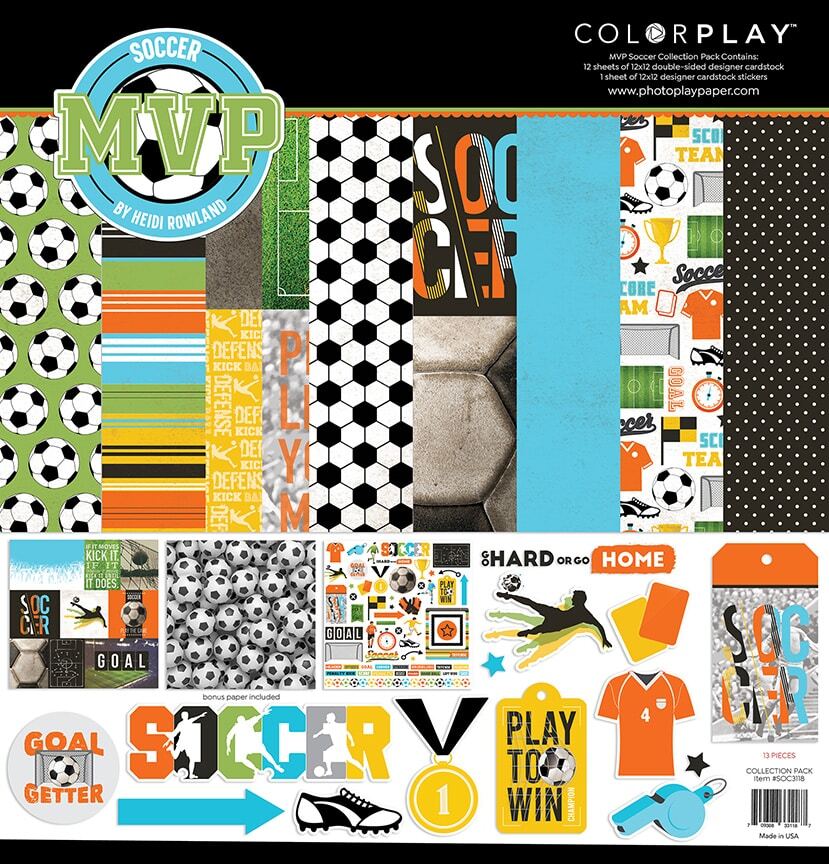 ColorPlay MVP Soccer 12" Collection Pack