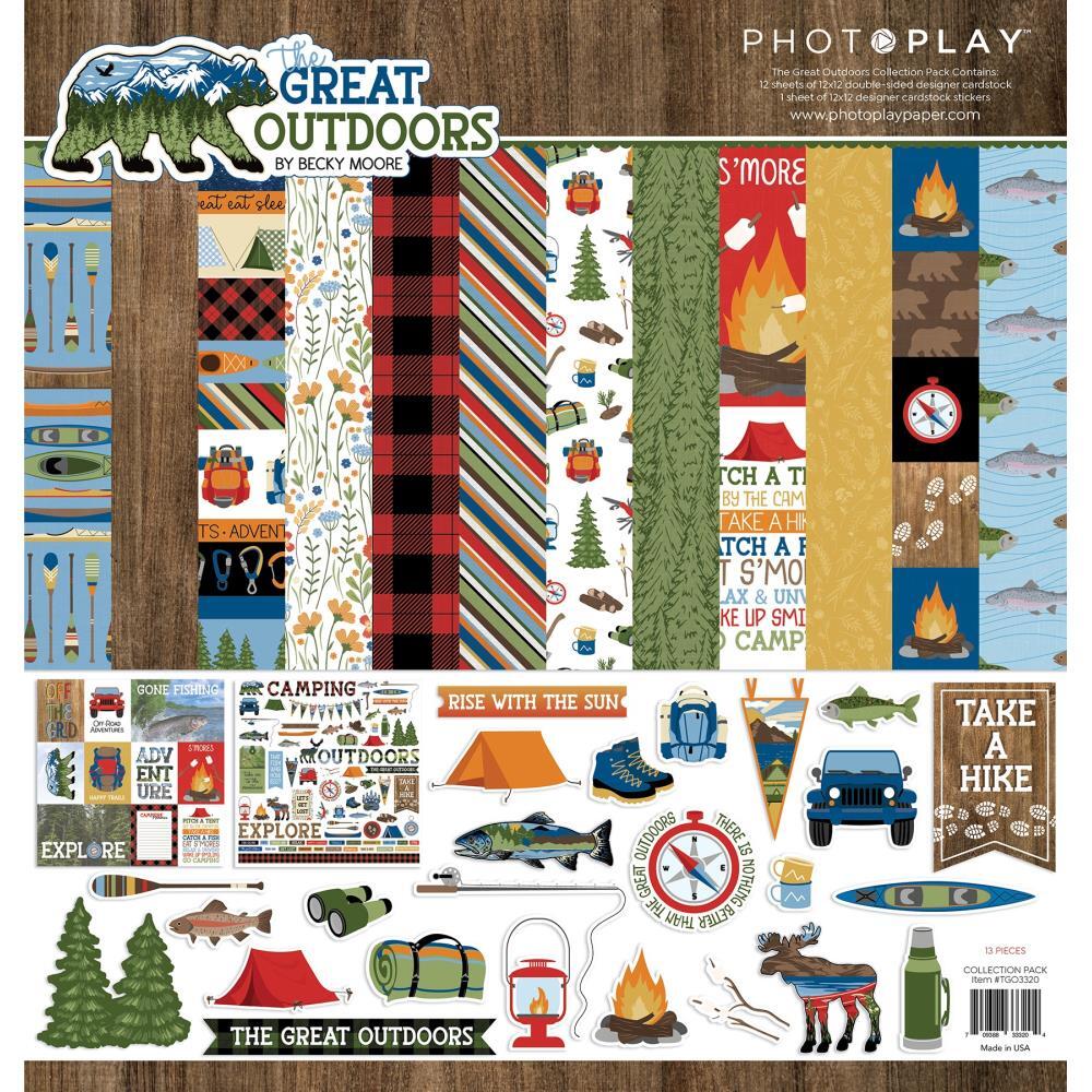 PhotoPlay The Great Outdoors 12" Collection Pack<br>
