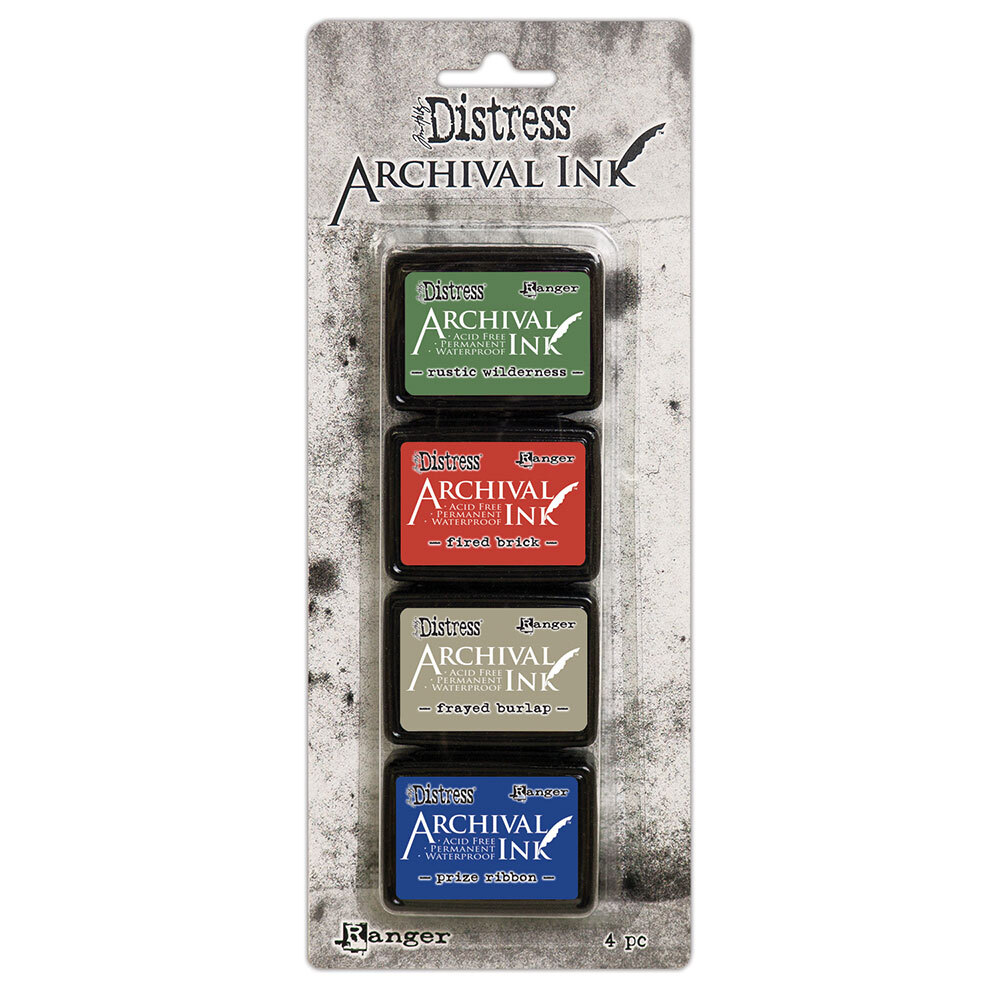 Tim Holtz Distress Mini Archival Ink Pads Kit #6<br>