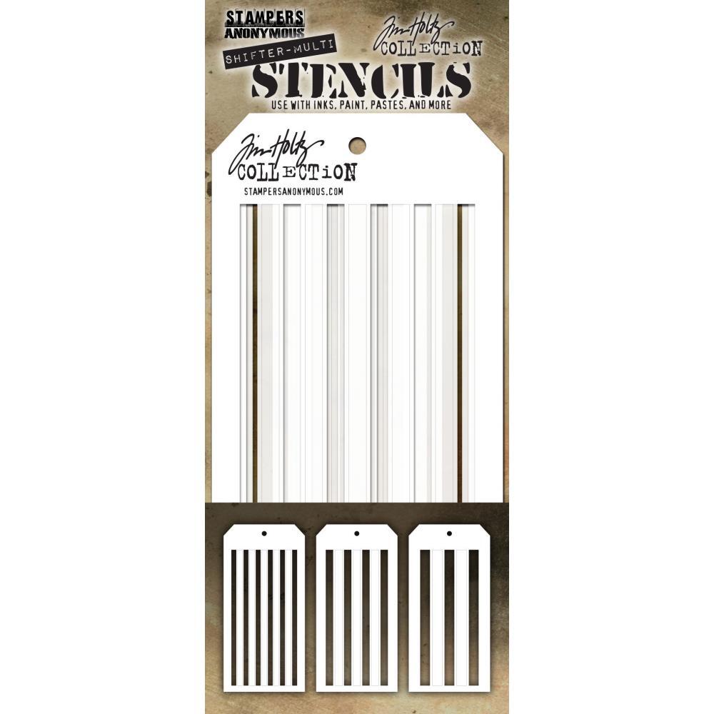 Tim Holtz Shifter Multi Stripes Layering Stencil Set<br>