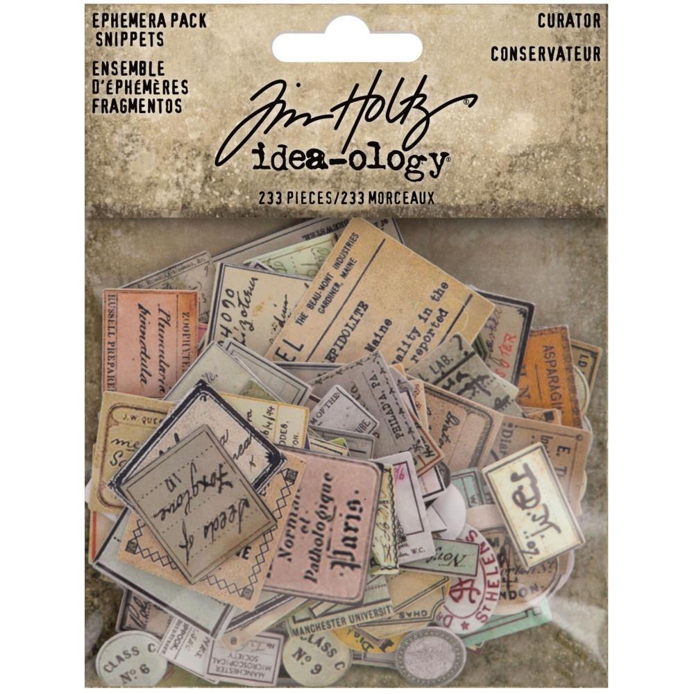 Tim Holtz Curator Ephemera Snippets<br>