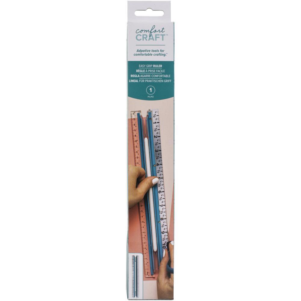 <div style="text-align: center;">We R Memory Keepers Comfort Craft Easy Grip 12" Ruler</div>
