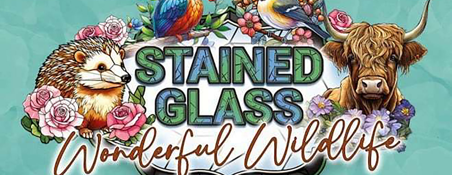 Hunkydory : Stained Glass Wonderful Wildlife